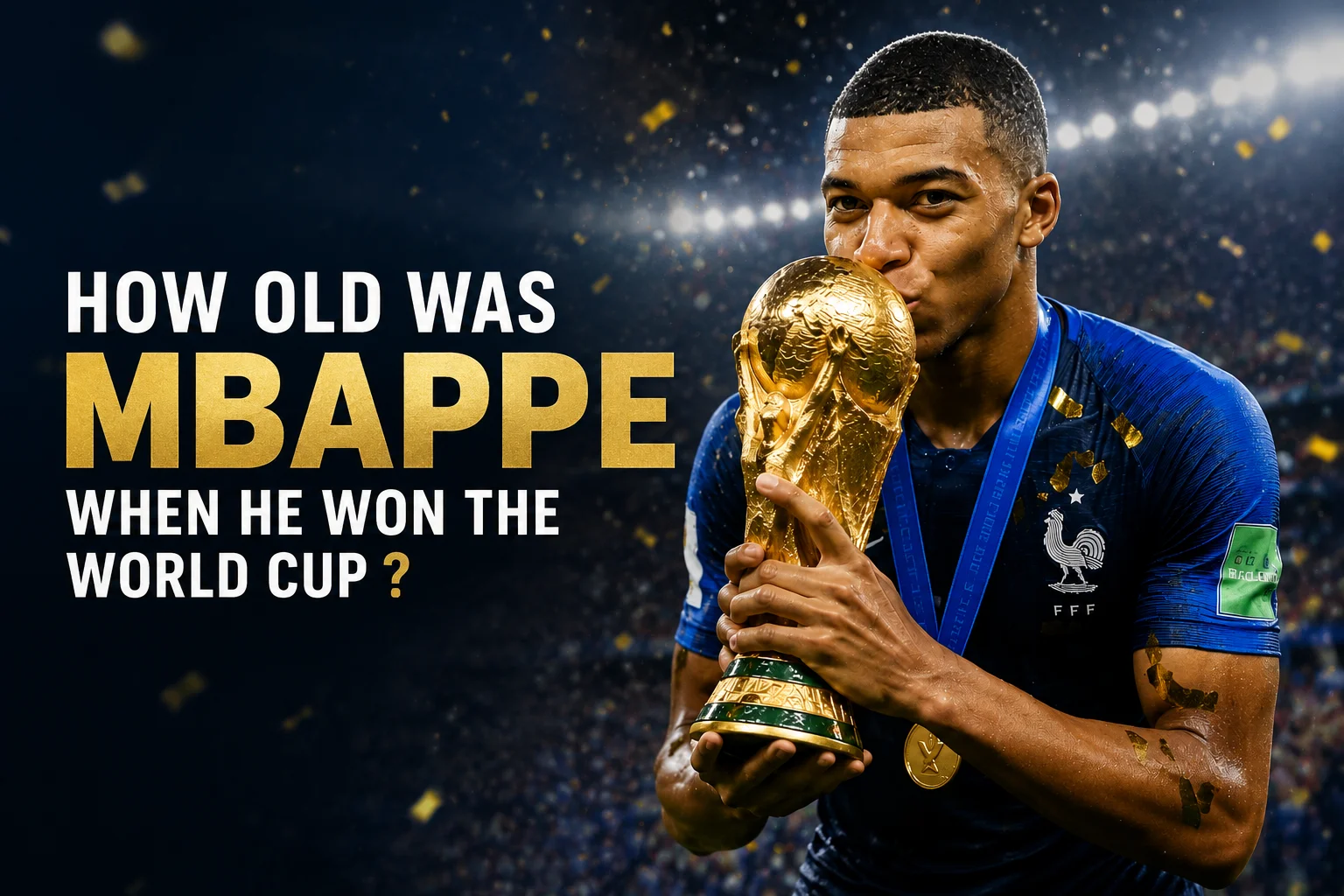 How Old Was Mbappe When He Won the World Cup ?