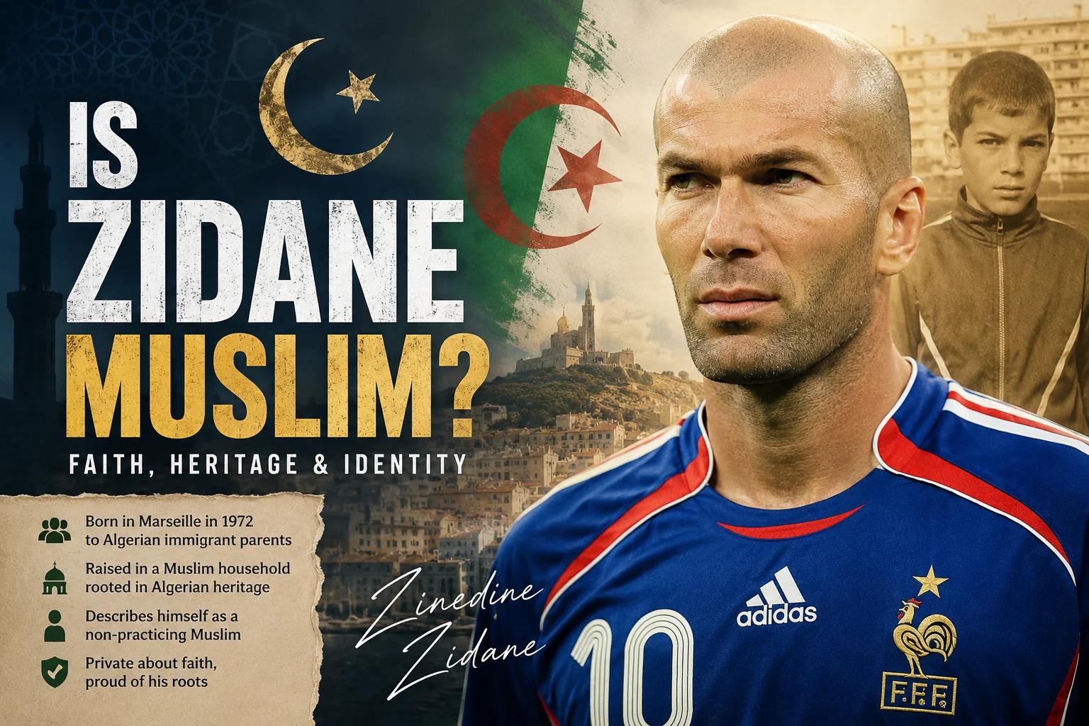 Is Zidane Muslim?