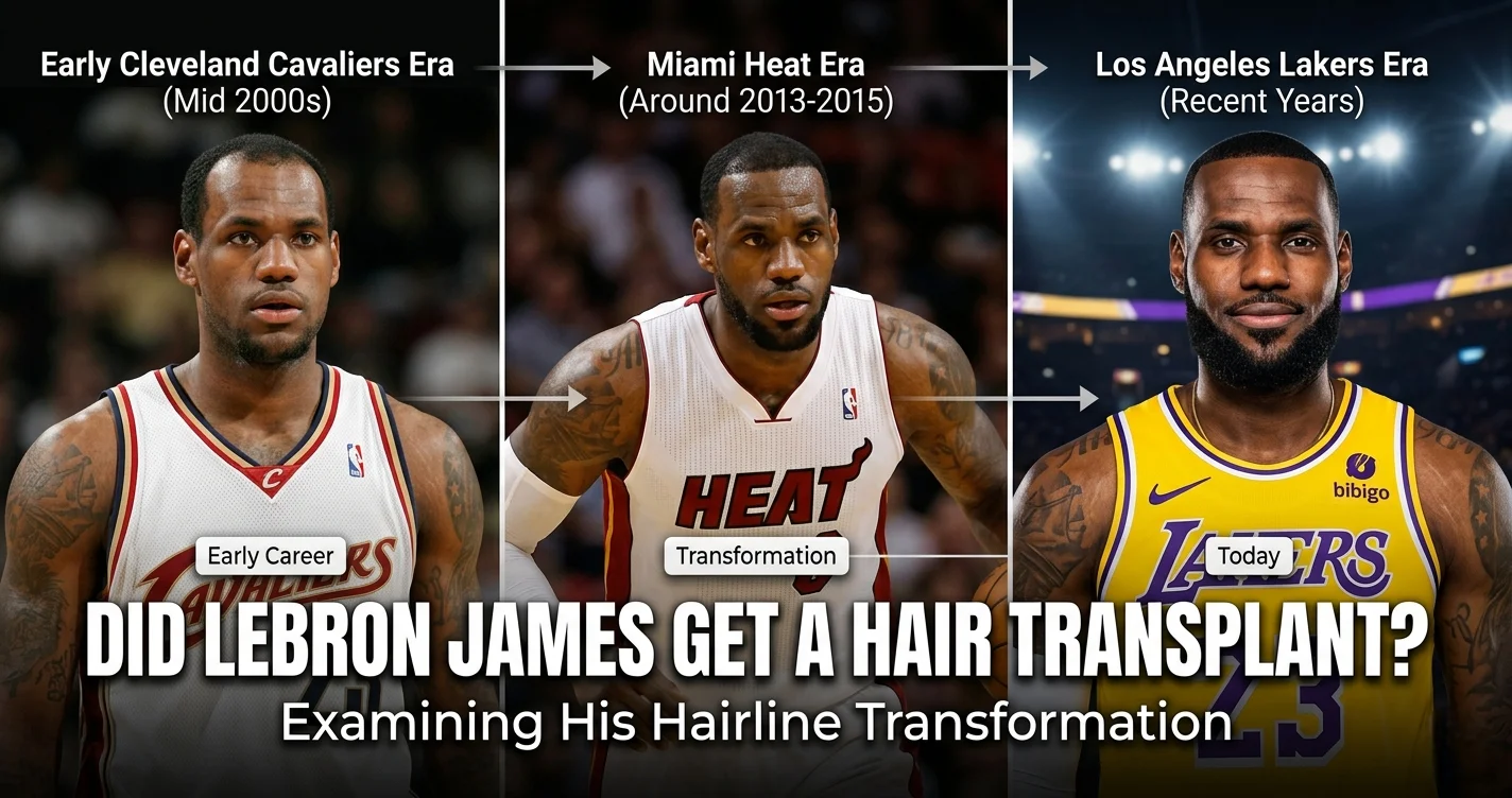 Did LeBron James Get a Hair Transplant