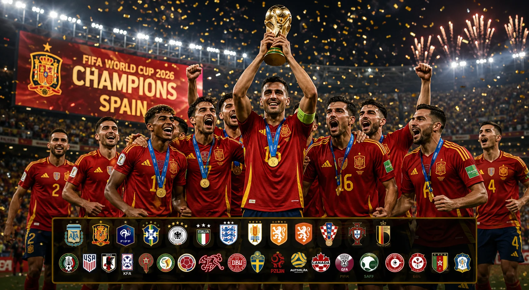 Spain Wins FIFA World Cup 2026: Full Story of Football's