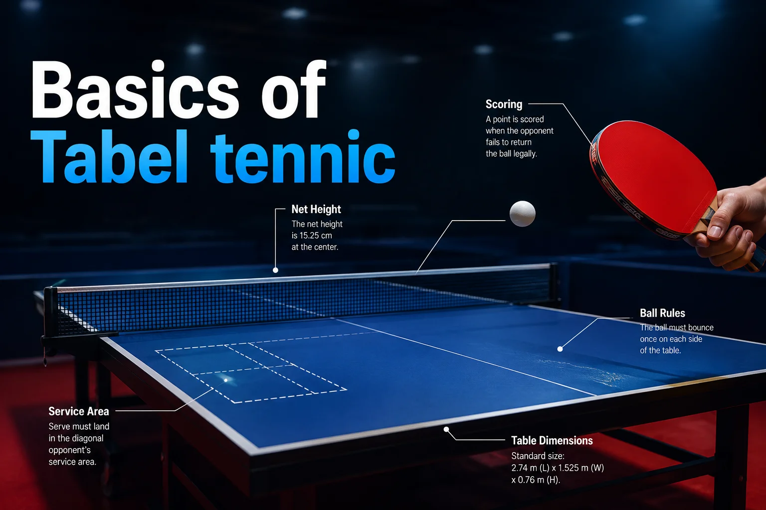 Basics of Table Tennis