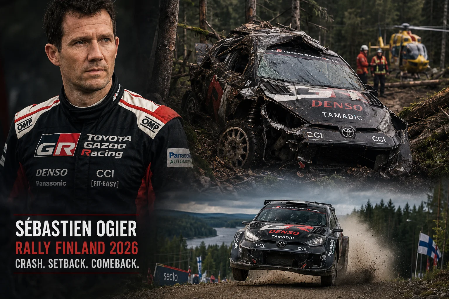 Sébastien Ogier’s Rally Finland Crash: What Happened and What’s Next